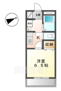 クレールアツタ【3階】の間取り