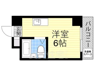 ヴィラ五月【1階】の間取り