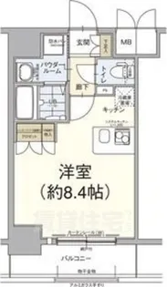 エスリード烏丸五条駅前【3階】の間取り