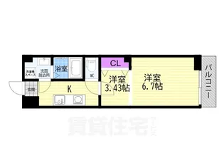 朱雀館【2階】の間取り
