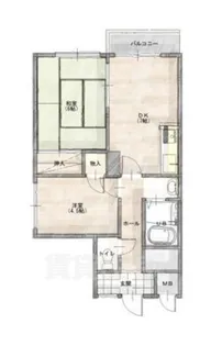 井本マンション【2階】の間取り