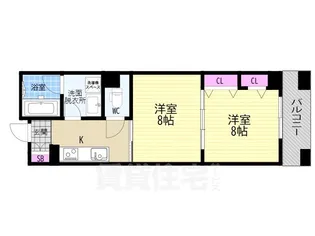 パインフィールド洛東【2階】の間取り