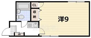 フォース肥後町【2階】の間取り