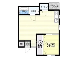 エイトビル【302号室】の間取り