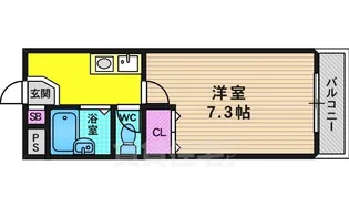 ハウスリーク381【3階】の間取り