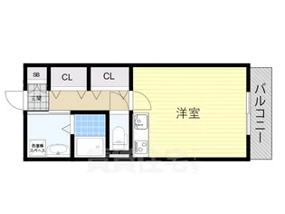 ラルーチェ千躰【3階】の間取り