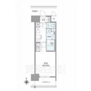 OKBアヴェニール菊井町【5階】の間取り