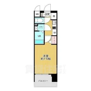 プレサンス名古屋STATIONディーヴァ【13階】の間取り