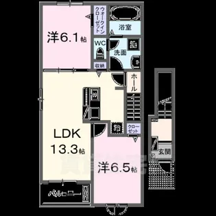 コンフォール いずみ【2階】の間取り