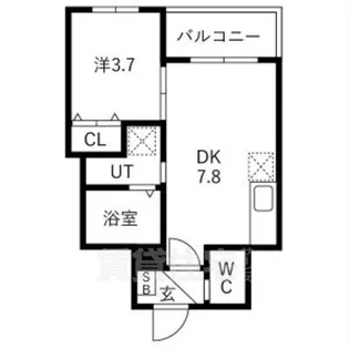 F asecia Orcus【3階】の間取り
