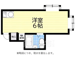NORE大宮(旧グロー大宮【5階】の間取り