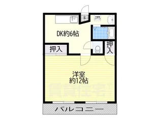 ツインナーク【4階】の間取り