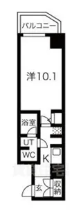 SWISS京都堀川WEST【4階】の間取り