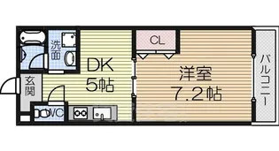 メゾンドフランシスカ【2階】の間取り