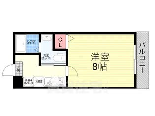 パレ五条清水【2階】の間取り