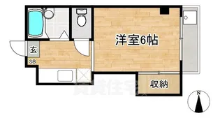 ジュネス寺島【2階】の間取り