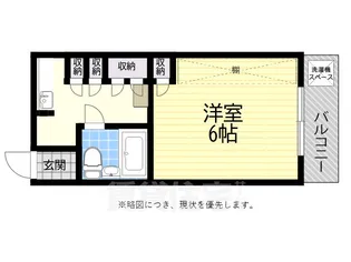 ビーナスハイツ森小路【2階】の間取り