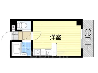 シャトレーヌ北島【1階】の間取り