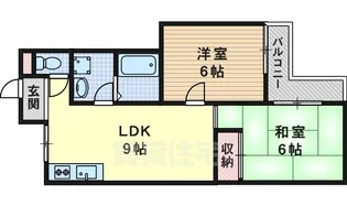 ロイヤルむらかみ【203号室】の間取り