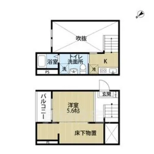 コンフォート宝生【1階】の間取り