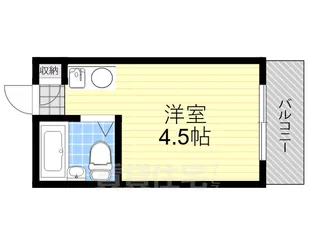 清水728ハイツ【2階】の間取り