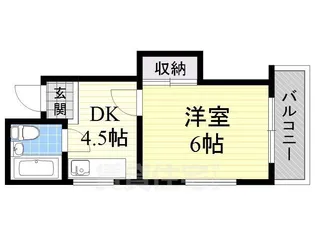 ウィンライフ中野【3階】の間取り