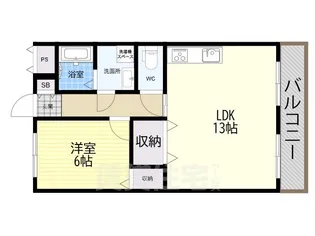 コンフォートM【202号室】の間取り