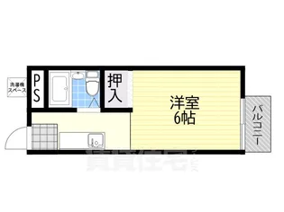 フォレストハウスB棟【2階】の間取り