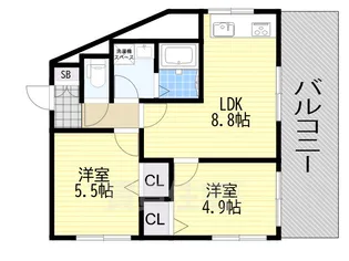 SEIKO【3階】の間取り
