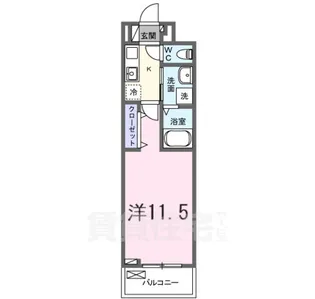 「たばさはうすⅡ」【1階】の間取り