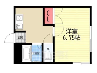アイナ寺町【3階】の間取り