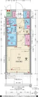ファーストフィオーレ十三エリオ【6階】の間取り