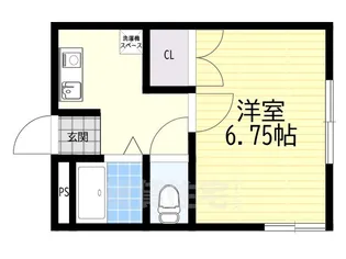 アイナ寺町(旧久保ビル)【3階】の間取り