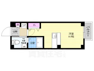 KYOTO HOUSE西洞院【2階】の間取り