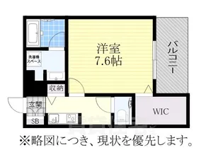 シャーメゾンカトレア【1階】の間取り