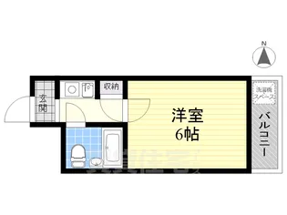 イズミパート10【6階】の間取り