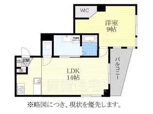 パールナッツ【5C号室】の間取り