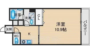 宝源ビル【11階】の間取り