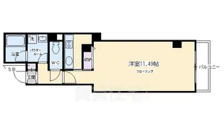 松庵BLDG【2階】の間取り