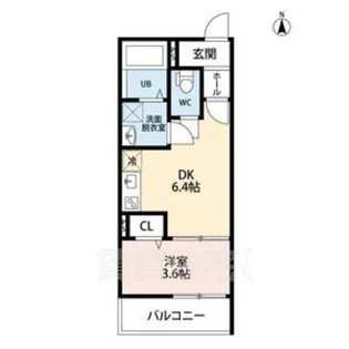 Cocon Grandjour 尼崎水堂町【2階】の間取り