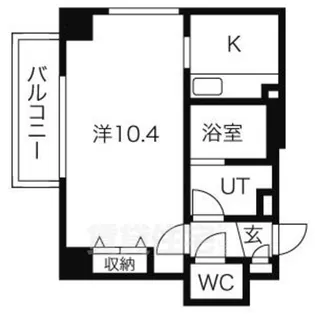 プロシード金山【14階】の間取り