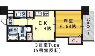 ハイツ・カトレヤ【12階】の間取り
