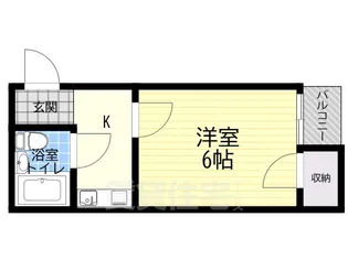 EST山坂【3階】の間取り