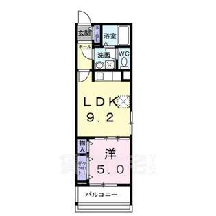ヒカルサ尼崎若王寺【2階】の間取り