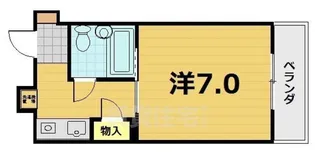 長谷川マンション【3階】の間取り