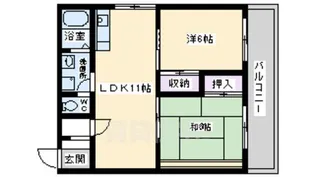 DON喜訪邸【2階】の間取り