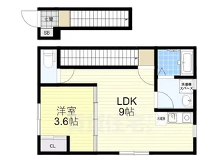 Land桂【2階】の間取り