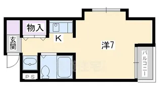 ランブラス館【5階】の間取り