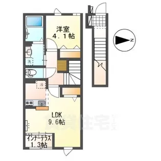 シャレード【2階】の間取り