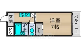 ラフォーレ光陽【1階】の間取り